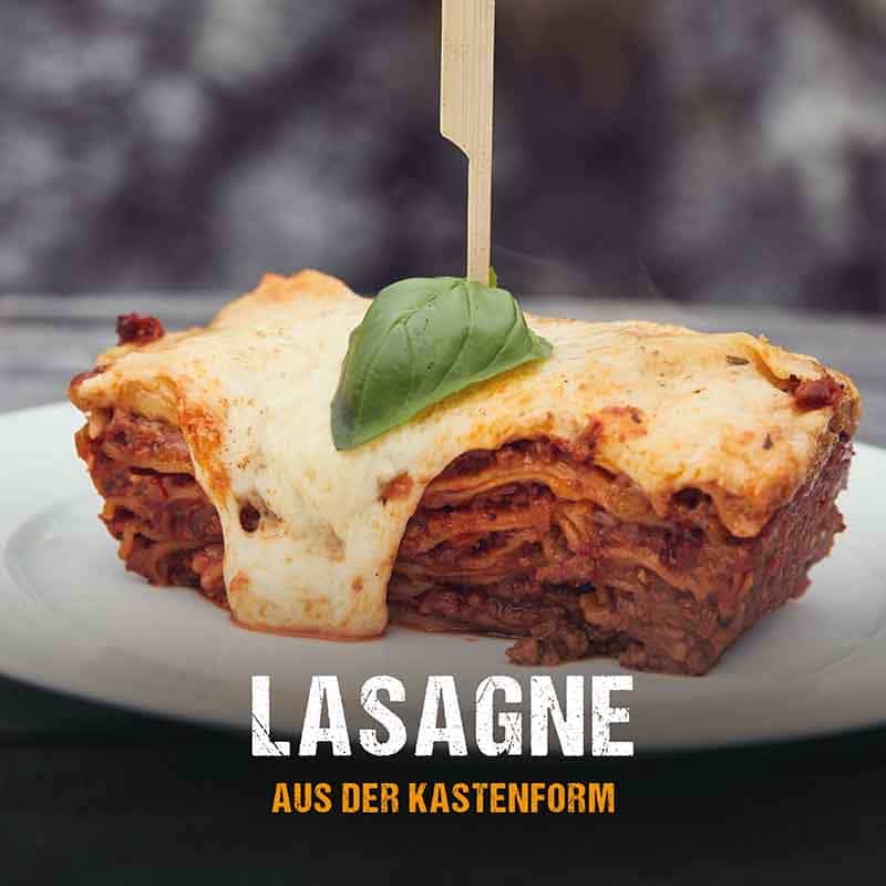 Lasagne aus dem Dutch Oven