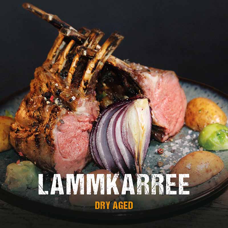 Grillrezept: Dry Aged Lammkarree