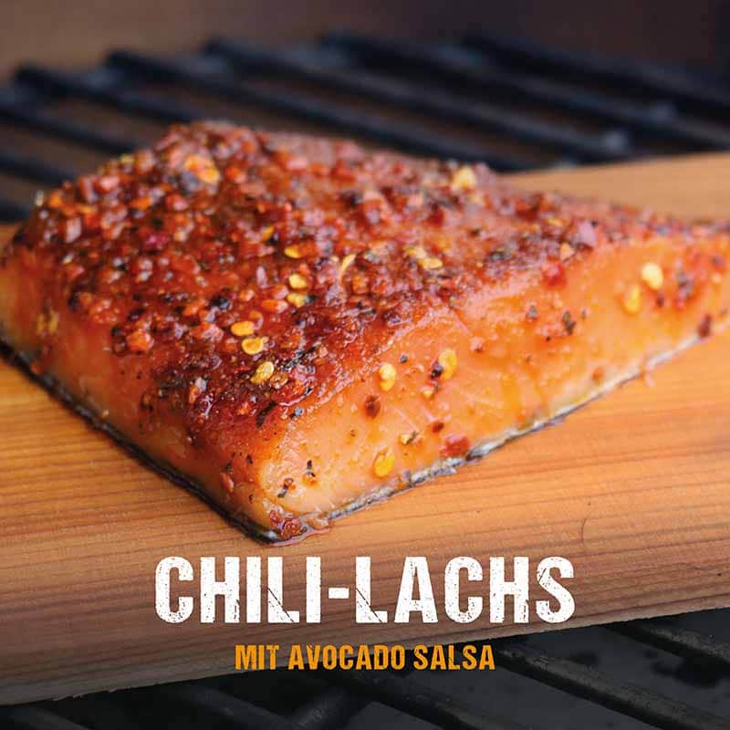 Grillrezept: Chili-Lachs