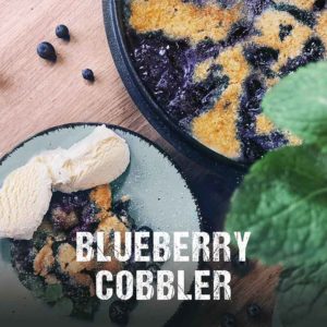 Blueberry-Cobbler aus dem Dutch Oven