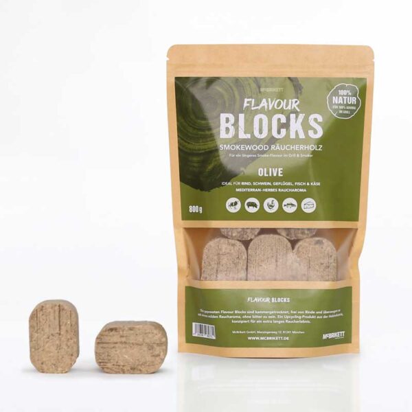 Räucherholz Flavour Blocks "Olive"