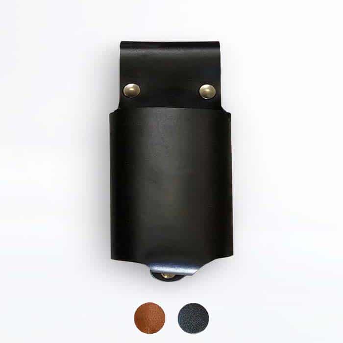 Flaschenholster aus Leder - Bierholster