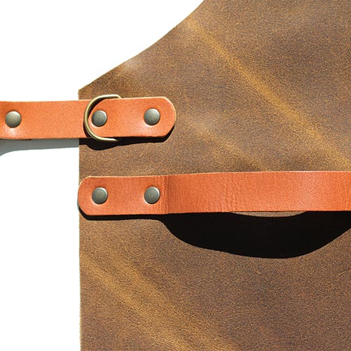 Grillschürze von McBrikett aus Leder