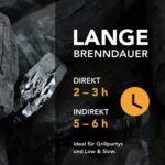 MARABU Holzkohle - Grillkohle mit extra langer Brenndauer