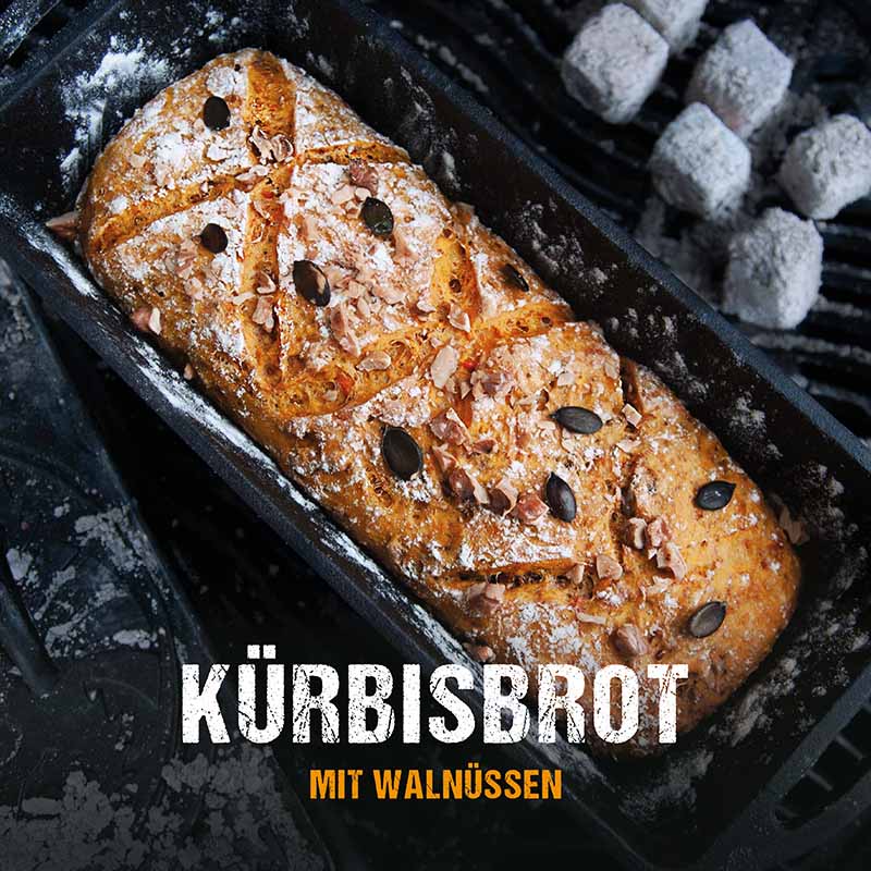 McBrikett Blog Kürbisbrot backen Dutch Oven Rezept Titelbild