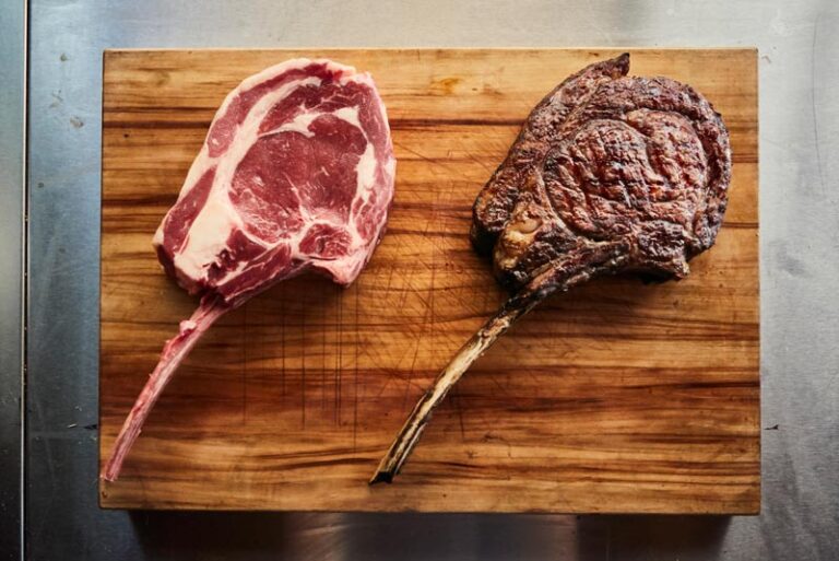 McBrikett Blog Guide für Fleischqualität Steak Rindercuts Dry Aged Tomahawk