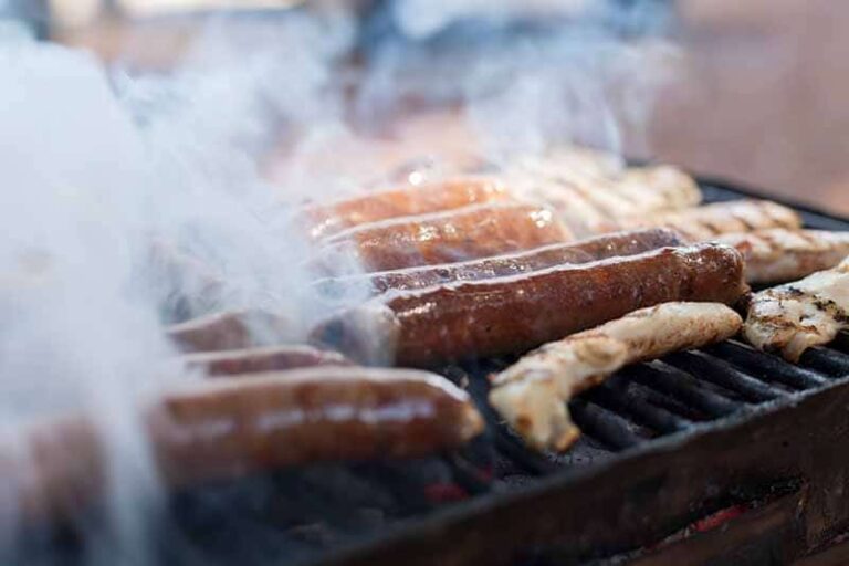 McBrikett Grill ABC Balkongrillen Grillspiess