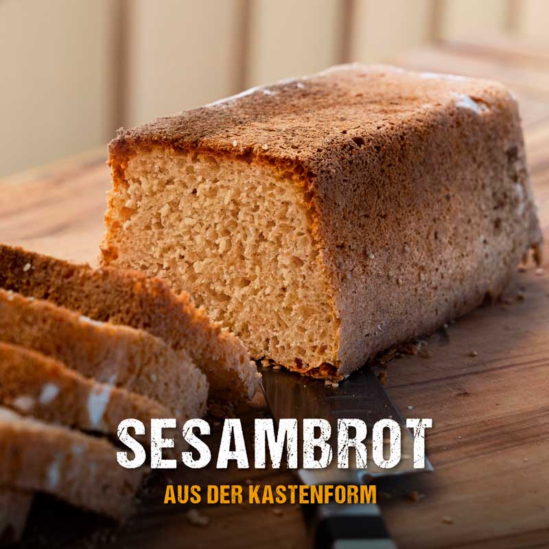 McBrikett Blog Sesambrot Dutch Oven Rezept Titelbild