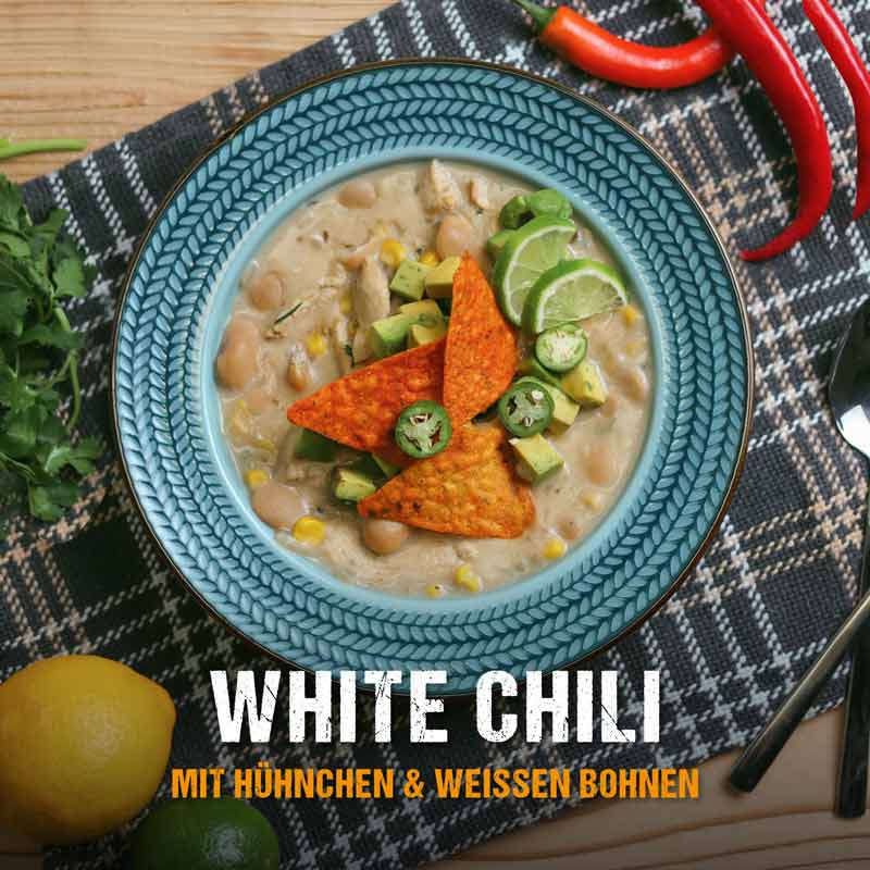 McBrikett Blog Dutch Oven Rezept White Chili Titelbild