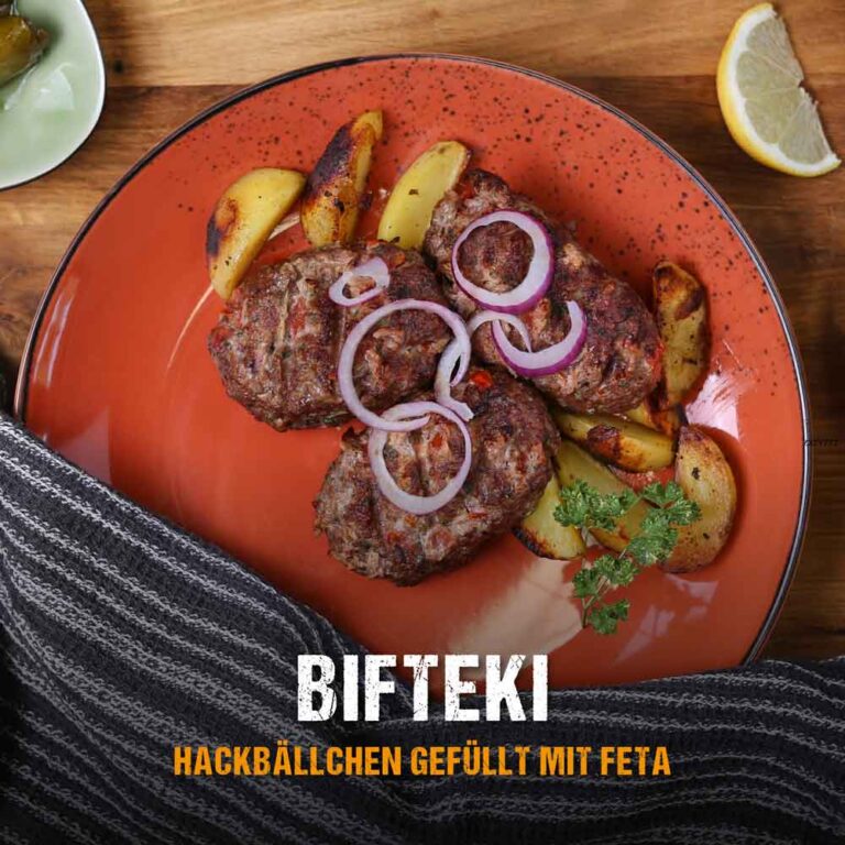 McBrikett Blog Bifteki Grillrezept Titelbild