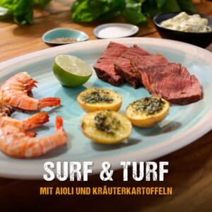 mcbrikett_surfandturf_titelbild_aioli_kräuterkartoffeln_grillrezept_barbecue